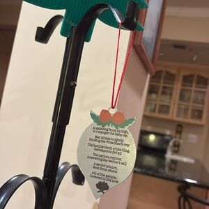Angels Sing From On High Xmas Ornament